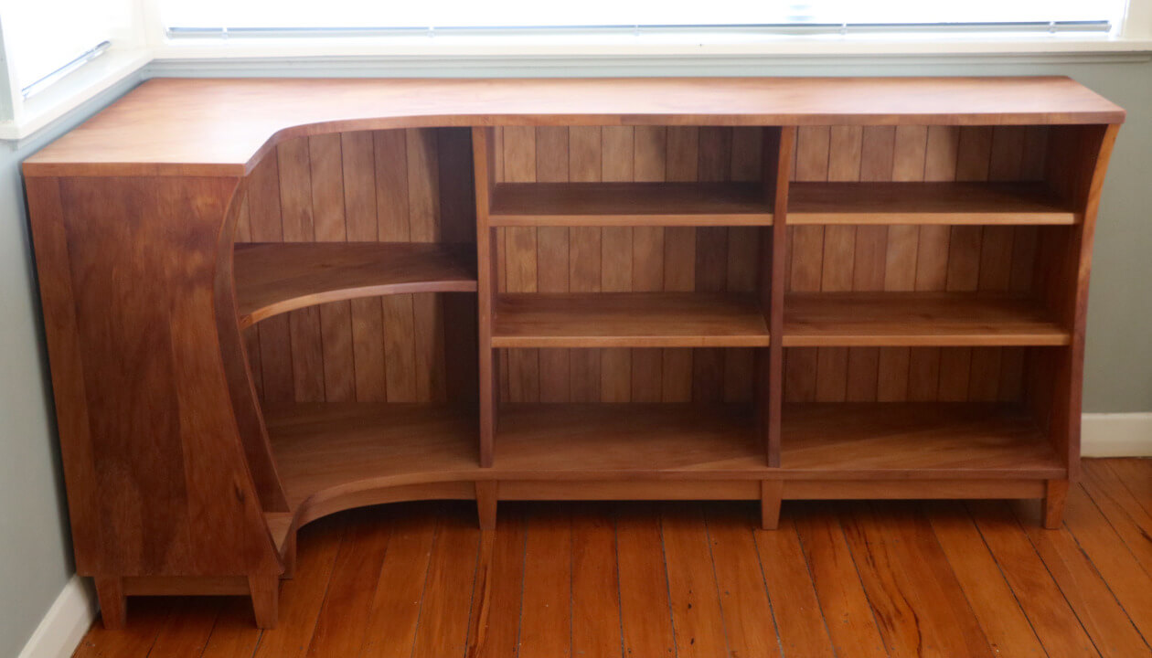 Kauri Corner Bookshelf